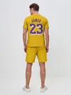 Мужской костюм с шортами / James 18-19 LA Lakers home