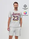 Мужской костюм с шортами / James 18-19 third LA Lakers