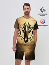 Мужской костюм с шортами / Darksiders LOGO