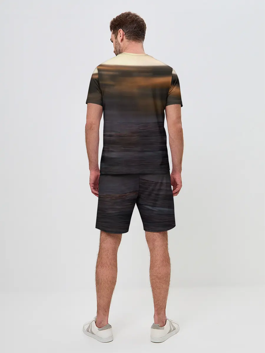 Мужской костюм с шортами / Солнечный зайчик