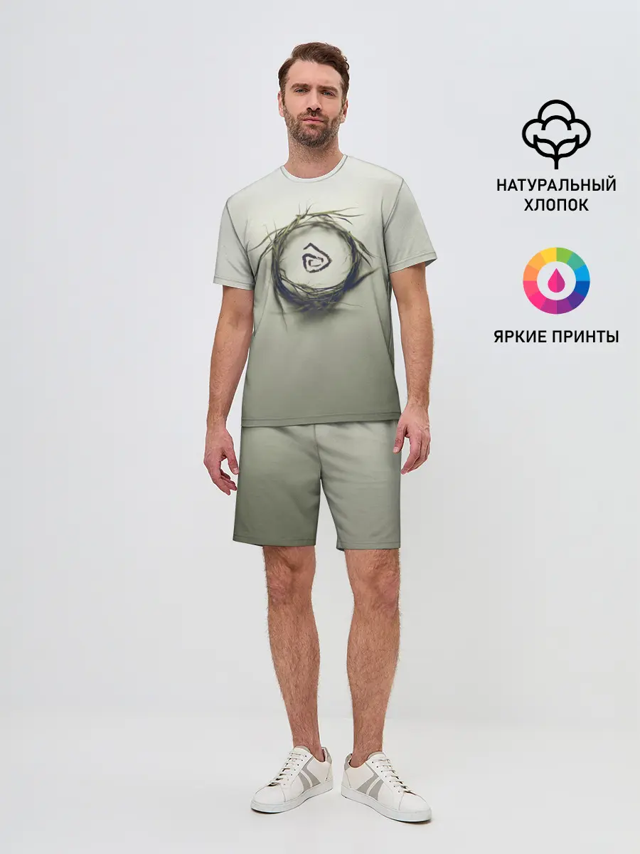 Мужской костюм с шортами / Настоящий Детектив Символ