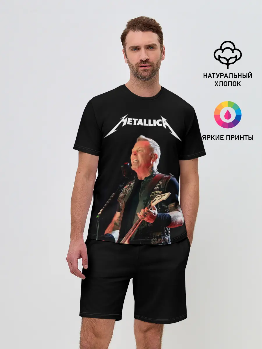 Мужской костюм с шортами / Metallica