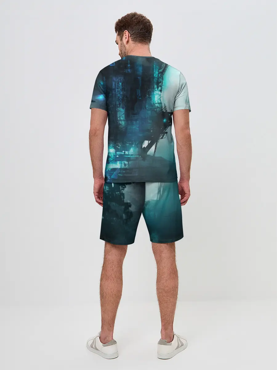 Мужской костюм с шортами / Cyberpunk 2077