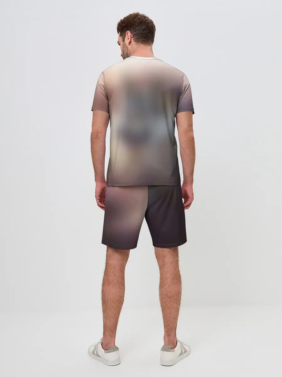 Мужской костюм с шортами / Волк