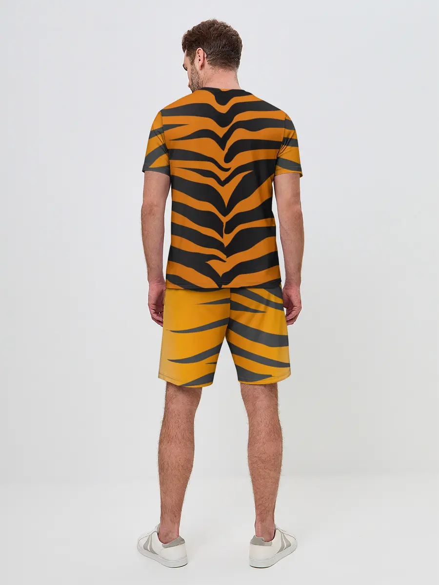 Мужской костюм с шортами / Тигр