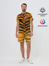 Мужской костюм с шортами / Тигр