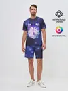 Мужской костюм с шортами / Космический Волк