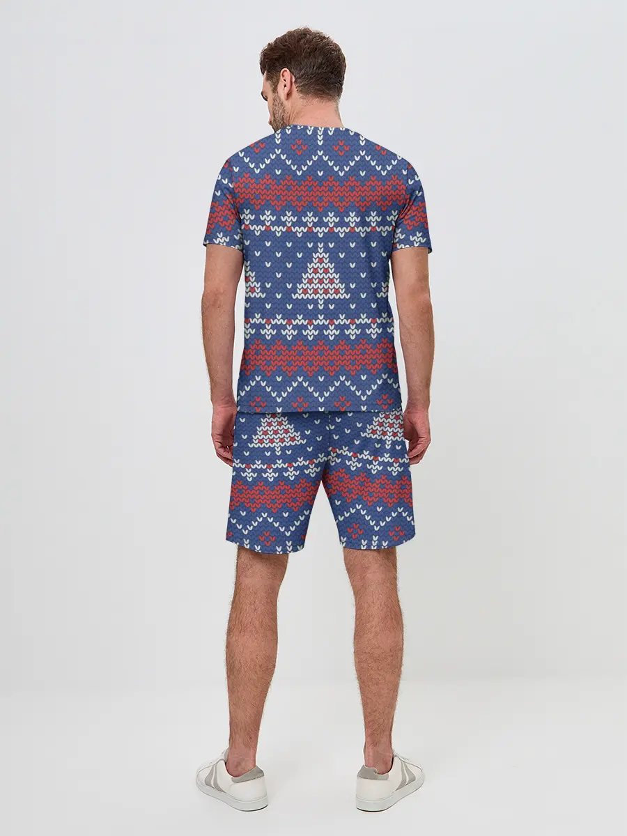 Мужской костюм с шортами / НОВОГОДНИЙ FORTNITE