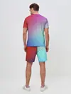Мужской костюм с шортами / Colorful Gradient