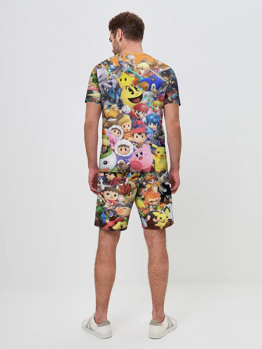 Мужской костюм с шортами / Super Smash Bros