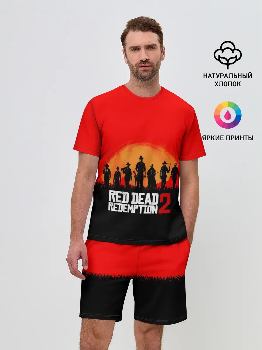 Мужской костюм с шортами / Red Dead Redemption