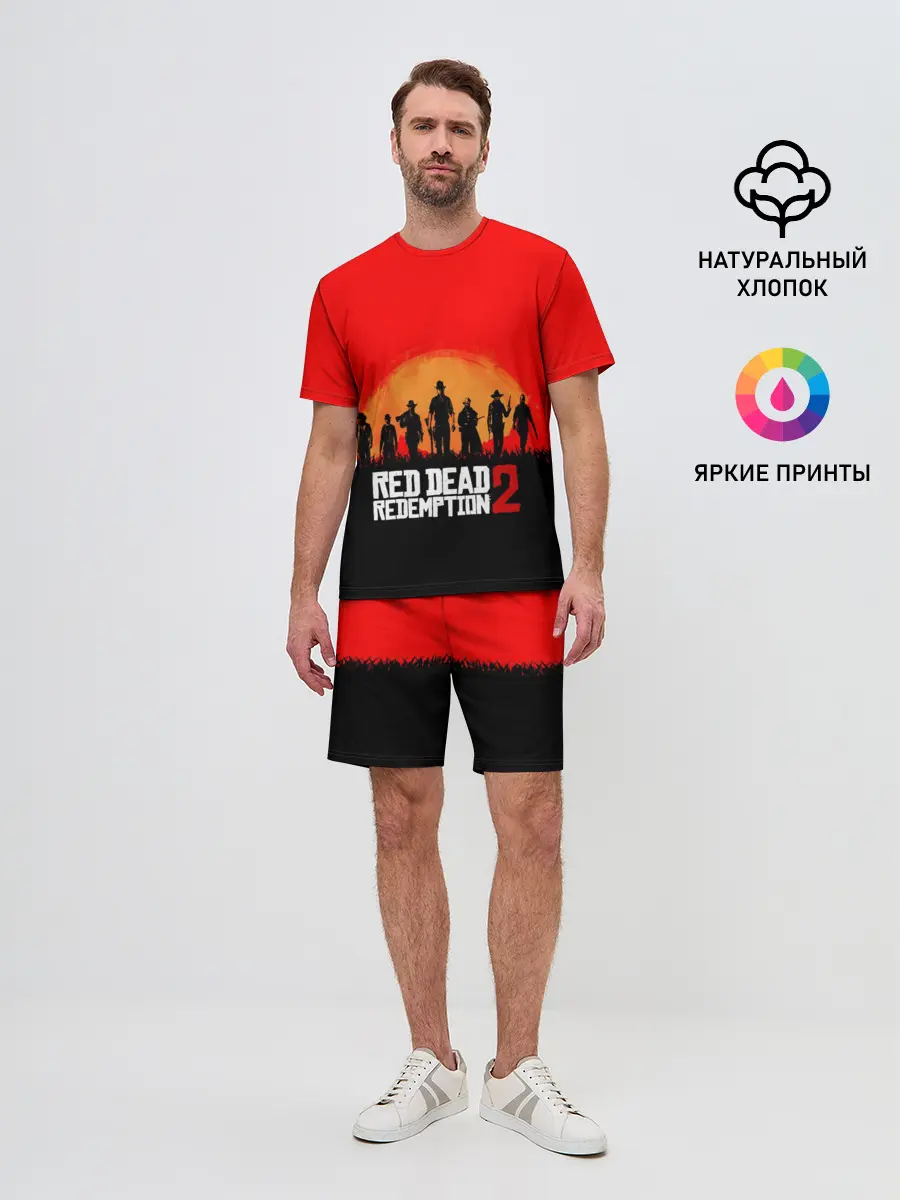 Мужской костюм с шортами / Red Dead Redemption