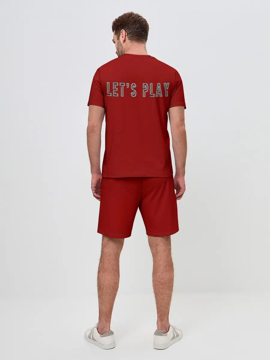 Мужской костюм с шортами / Anime lets play