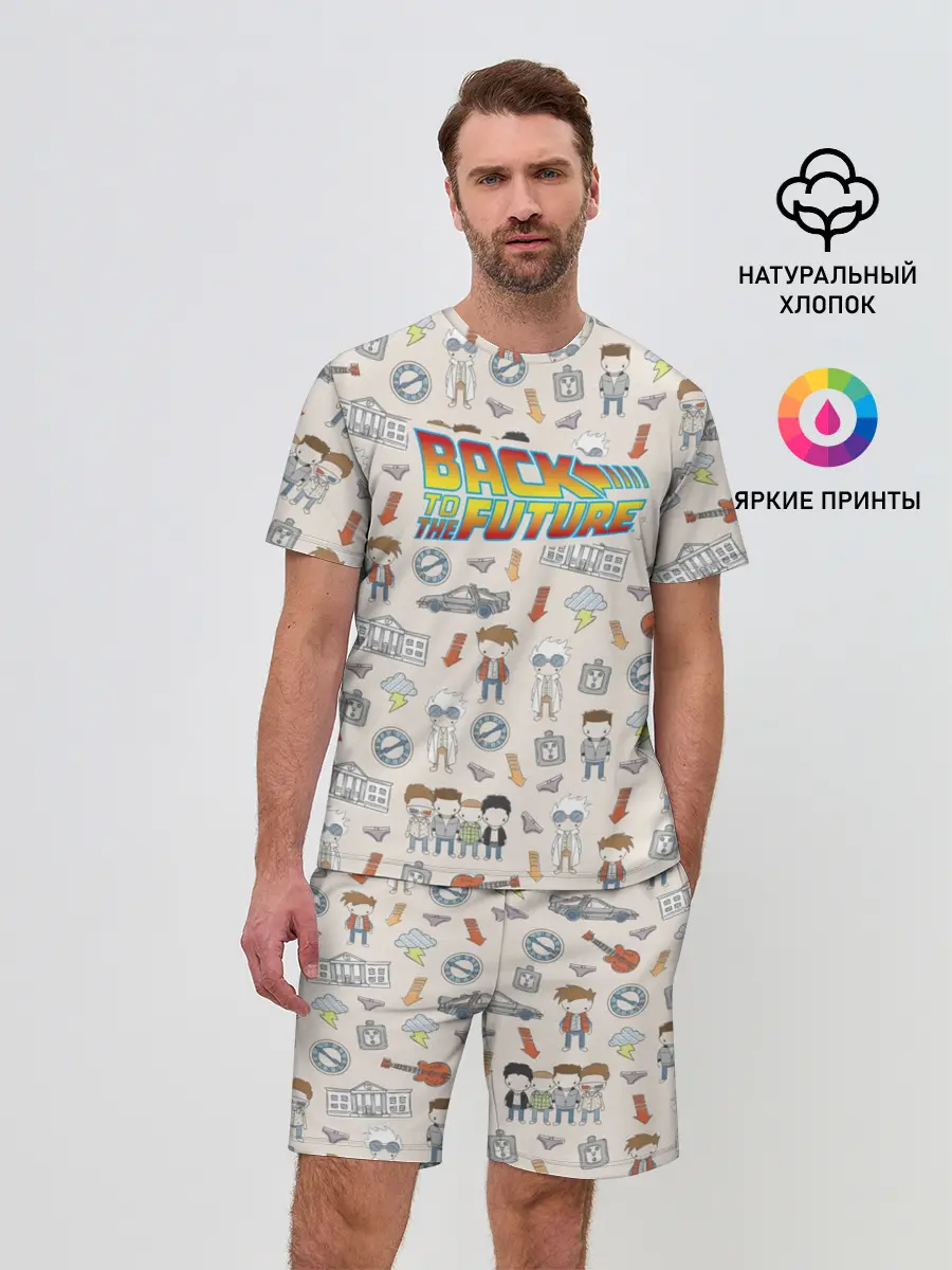 Мужской костюм с шортами / Back to the future_5