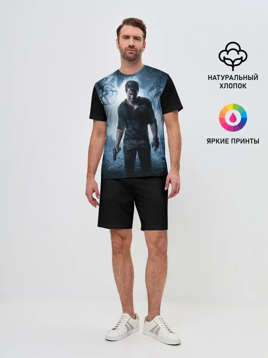 Мужской костюм с шортами / Uncharted 4