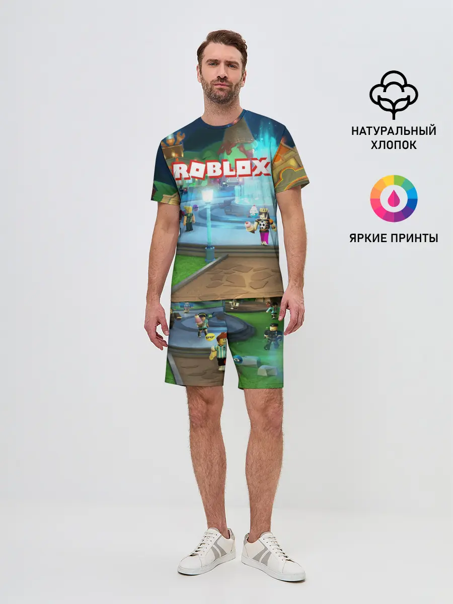 Мужской костюм с шортами / ROBLOX