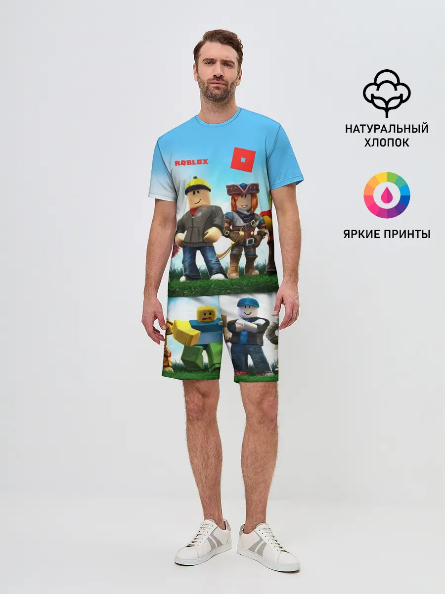 Мужской костюм с шортами / ROBLOX