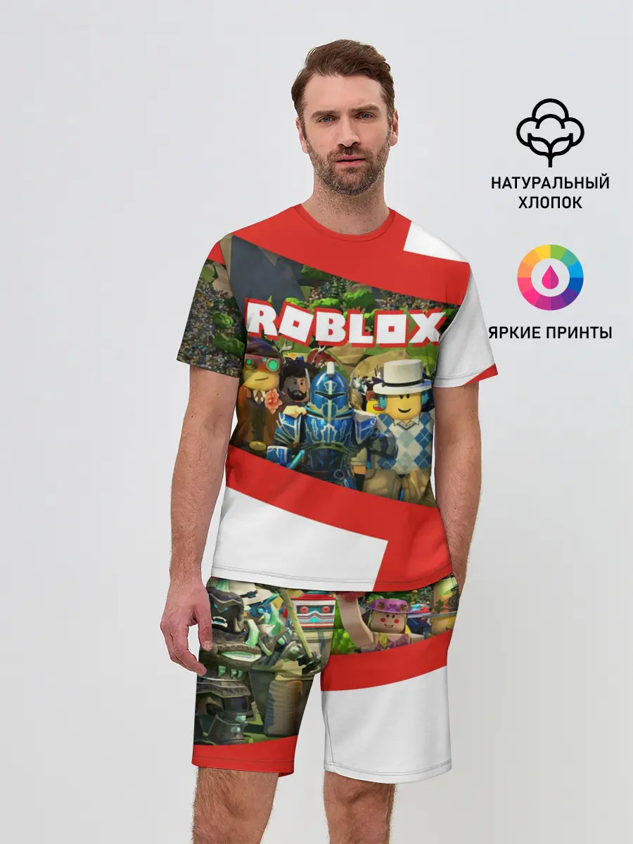 Мужской костюм с шортами / ROBLOX