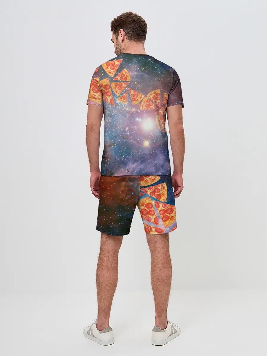 Мужской костюм с шортами / Кот Диджей