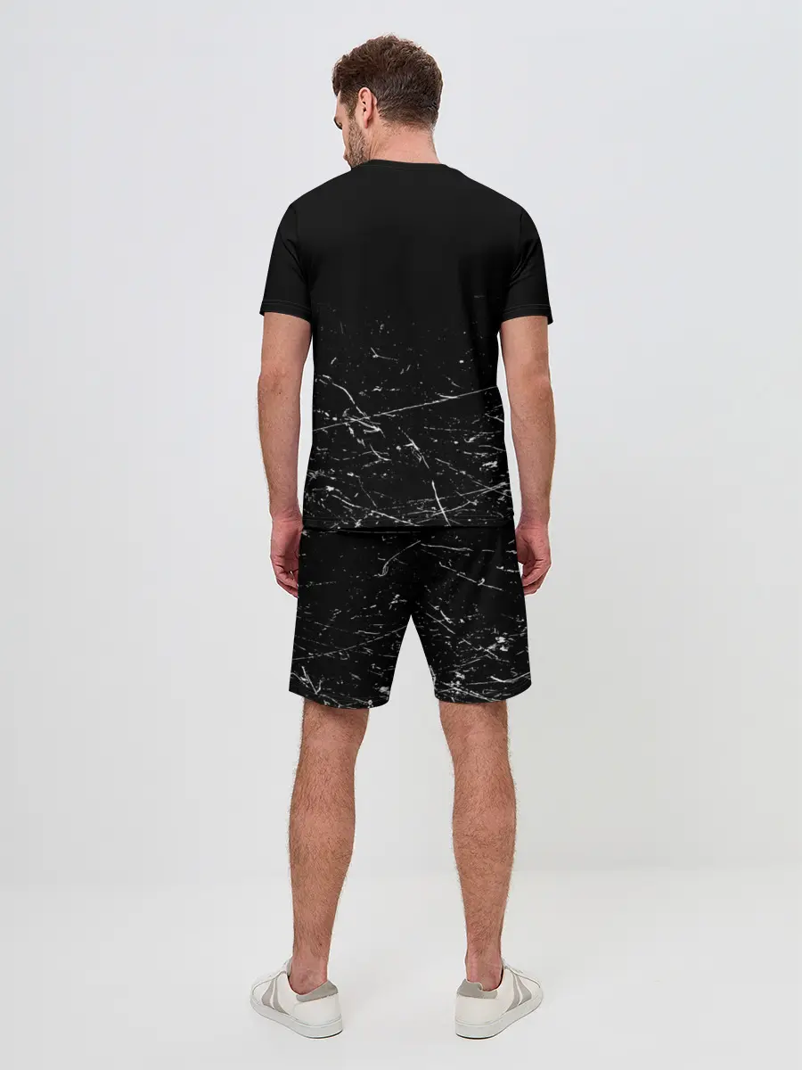Мужской костюм с шортами / GONE.Fludd ХАОС Черный