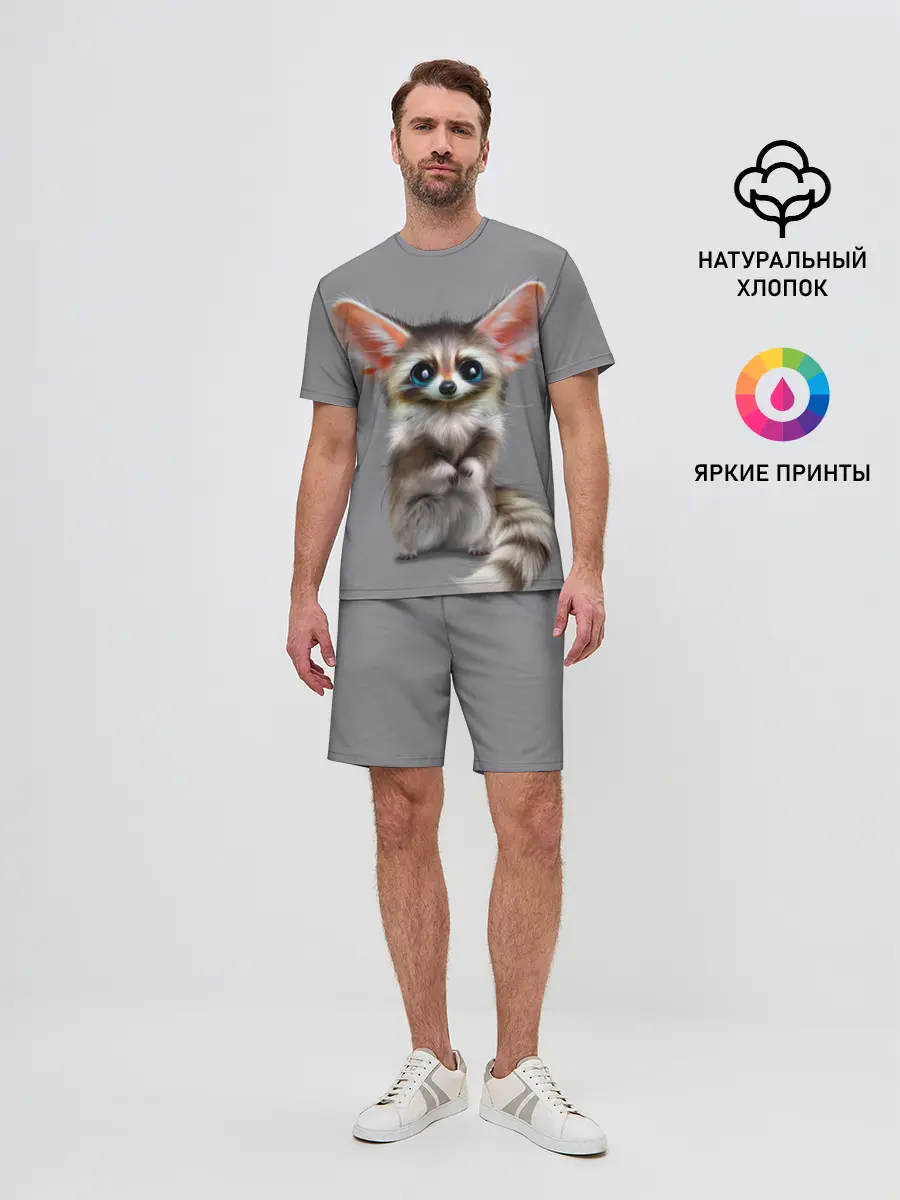Мужской костюм с шортами / Зверушка