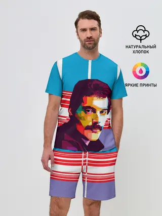 Мужской костюм с шортами / Фредди Меркьюри