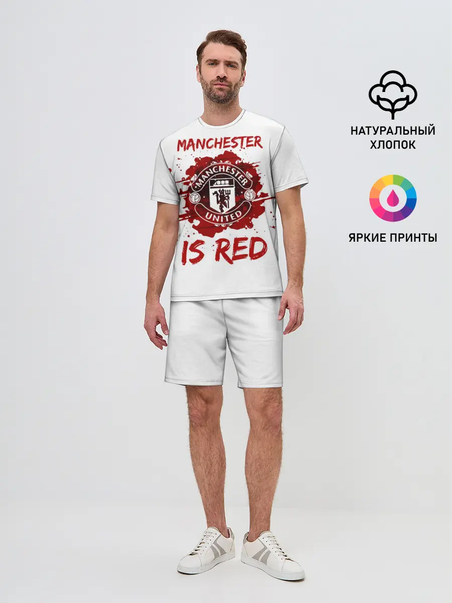 Мужской костюм с шортами / Манчестер Юнайтед