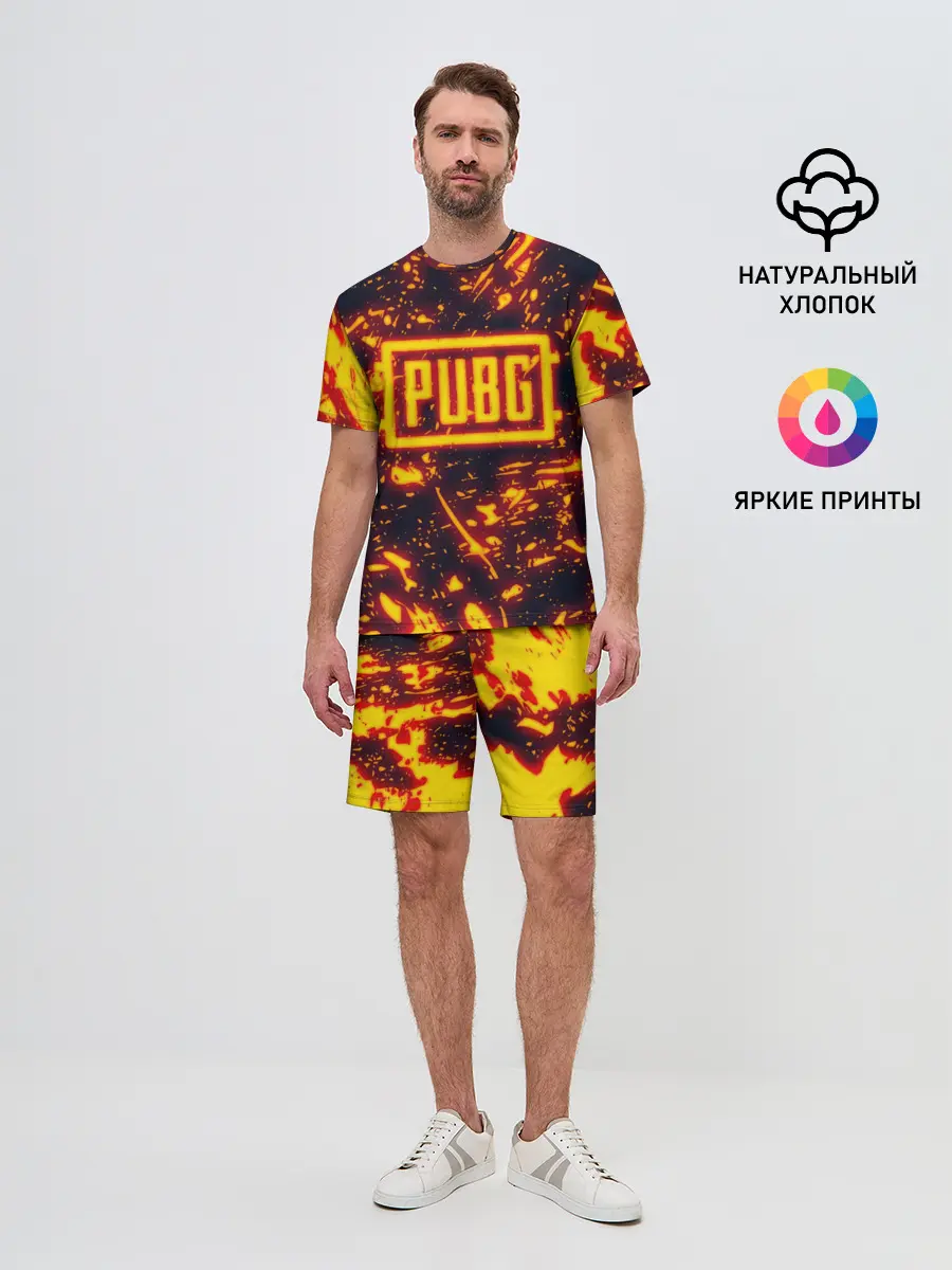 Мужской костюм с шортами / PUBG