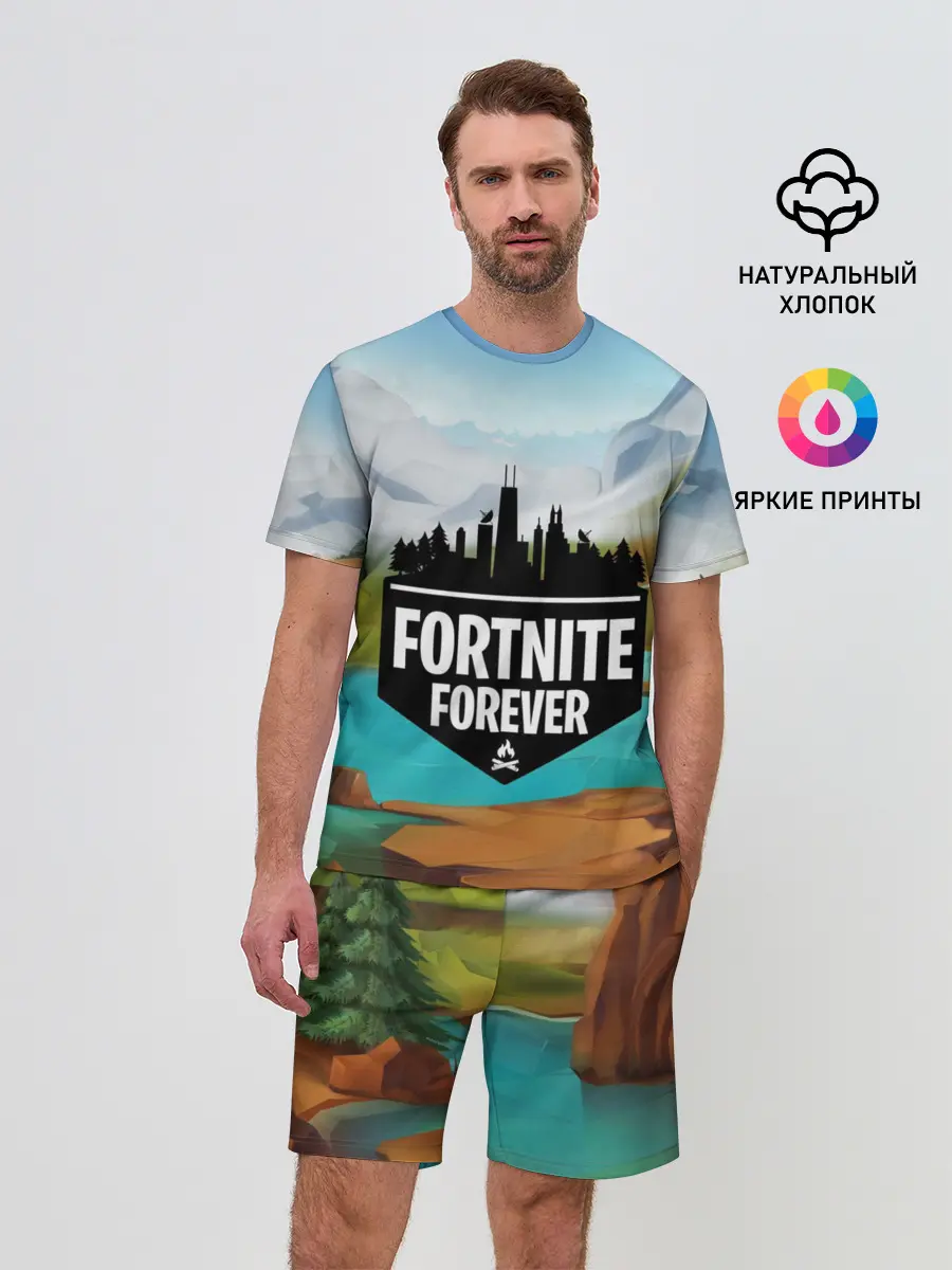 Мужской костюм с шортами / Fortnite Forever