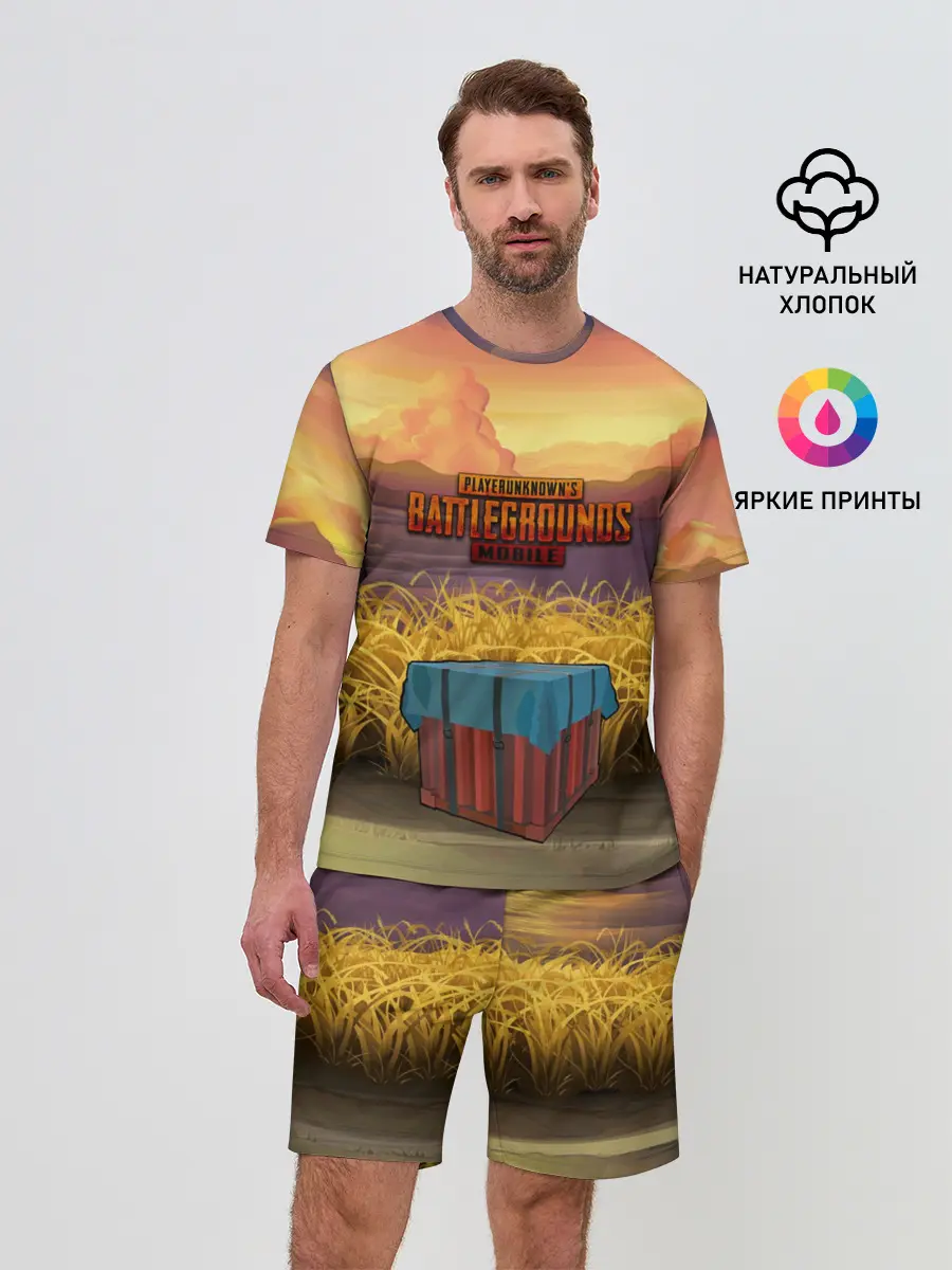 Мужской костюм с шортами / PUBG MOBILE