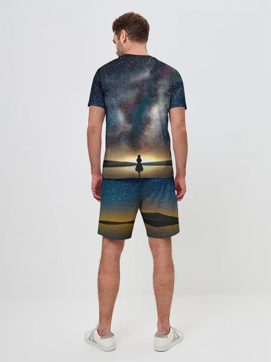 Мужской костюм с шортами / VIOLET EVERGARDEN. Космос