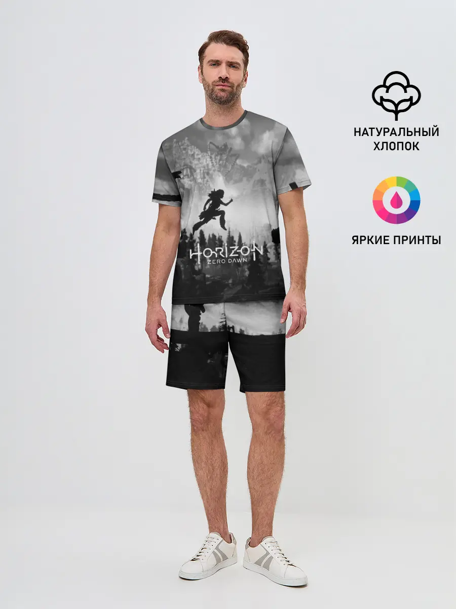 Мужской костюм с шортами / Horizon Zero Dawn