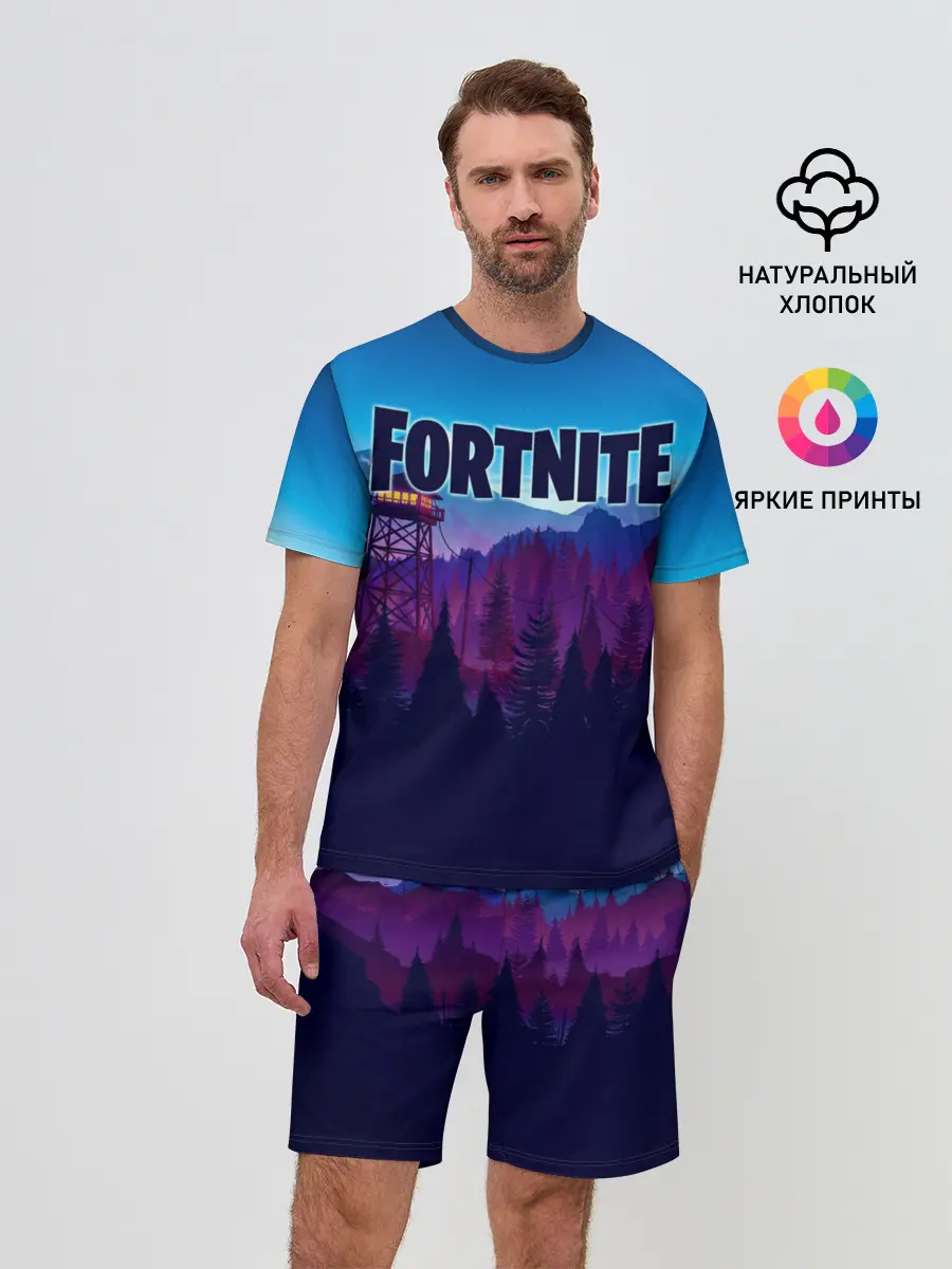 Мужской костюм с шортами / Fortnite Save the World