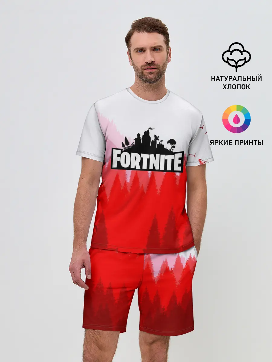 Мужской костюм с шортами / FORTNITE