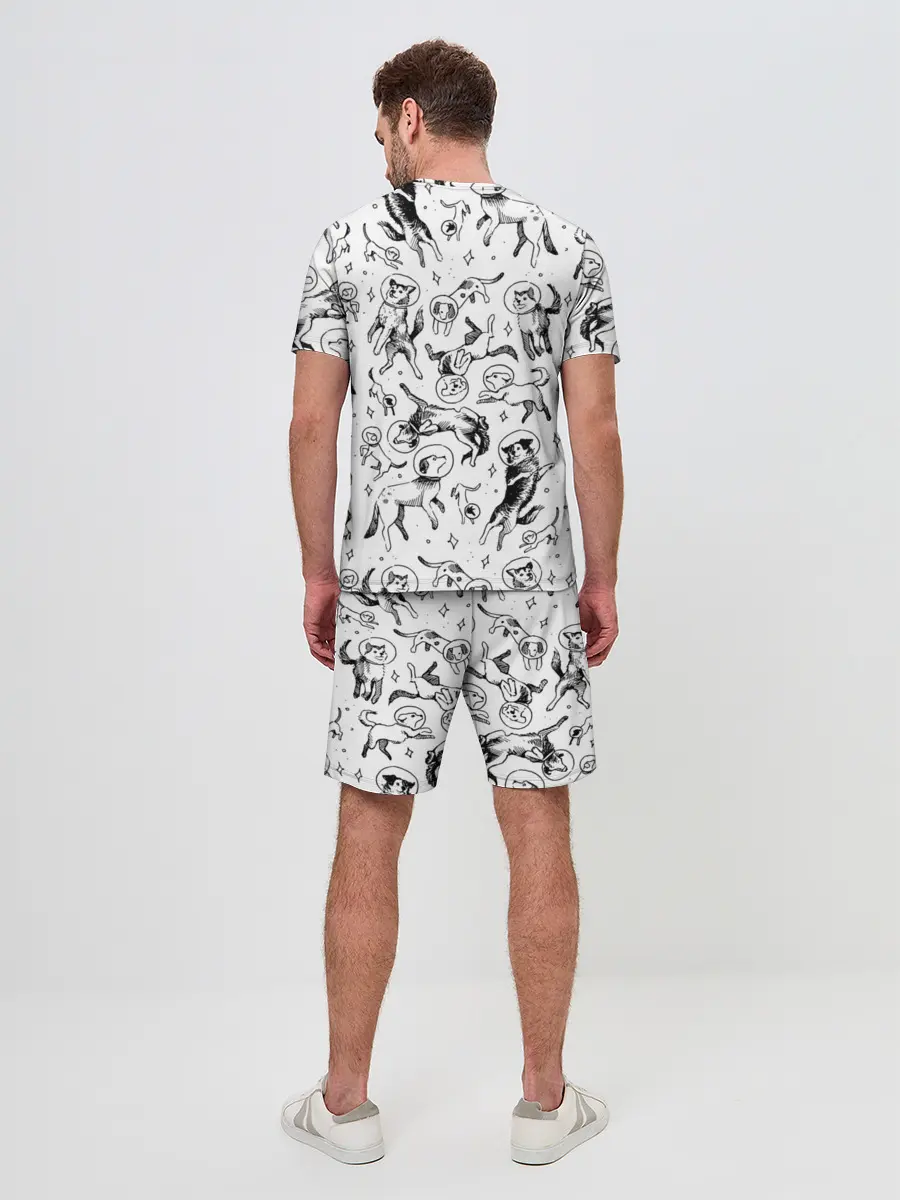 Мужской костюм с шортами / Super Space Dogs