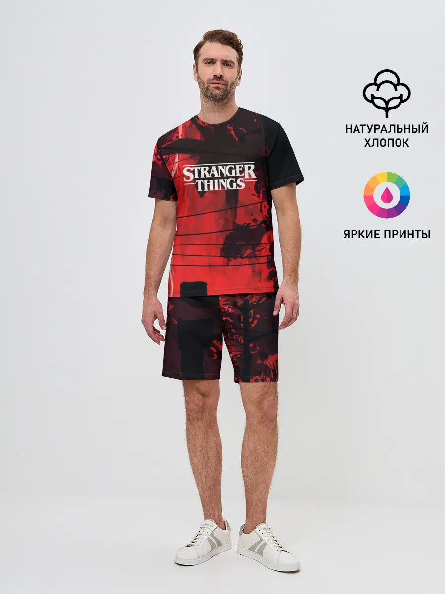 Мужской костюм с шортами / Очень странные дела 2019