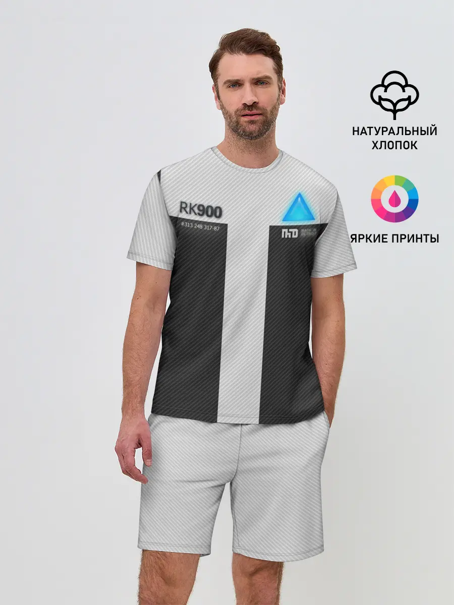 Мужской костюм с шортами / Connor Detroit: Become Human