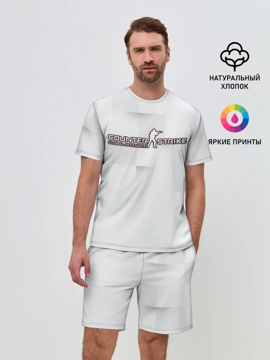 Мужской костюм с шортами / Counter Strike