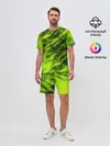 Мужской костюм с шортами / ЗЕЛЕНЫЙ ОГОНЬ