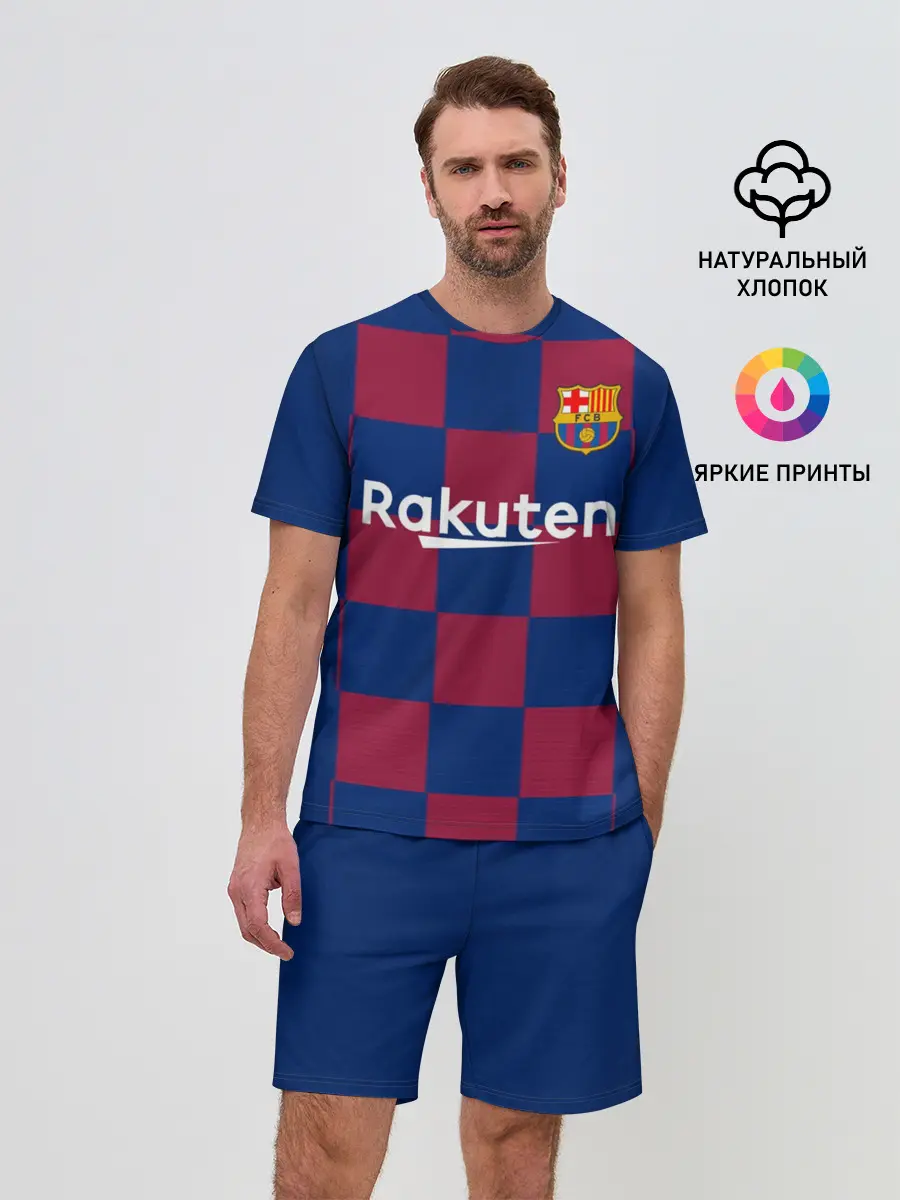 Мужской костюм с шортами / Messi home 19-20 season