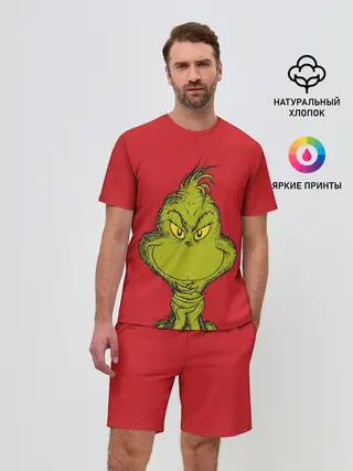 Мужской костюм с шортами / Grinch