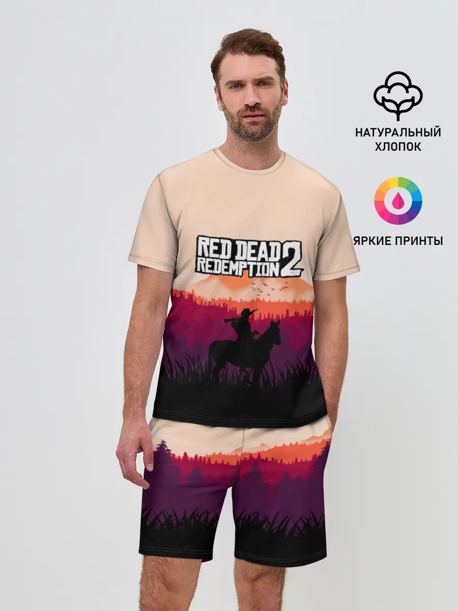 Мужской костюм с шортами / Red Dead Redemption