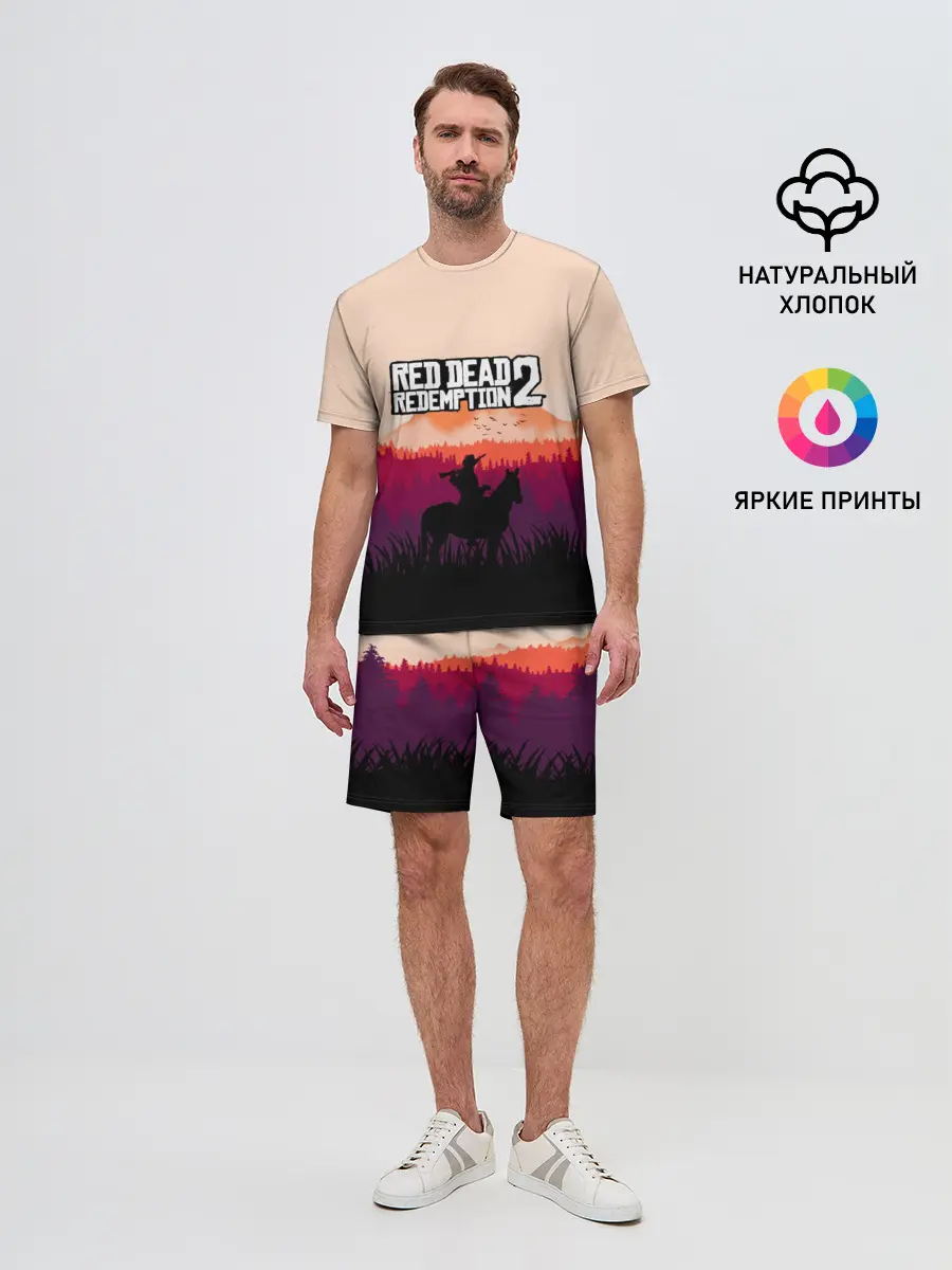 Мужской костюм с шортами / Red Dead Redemption