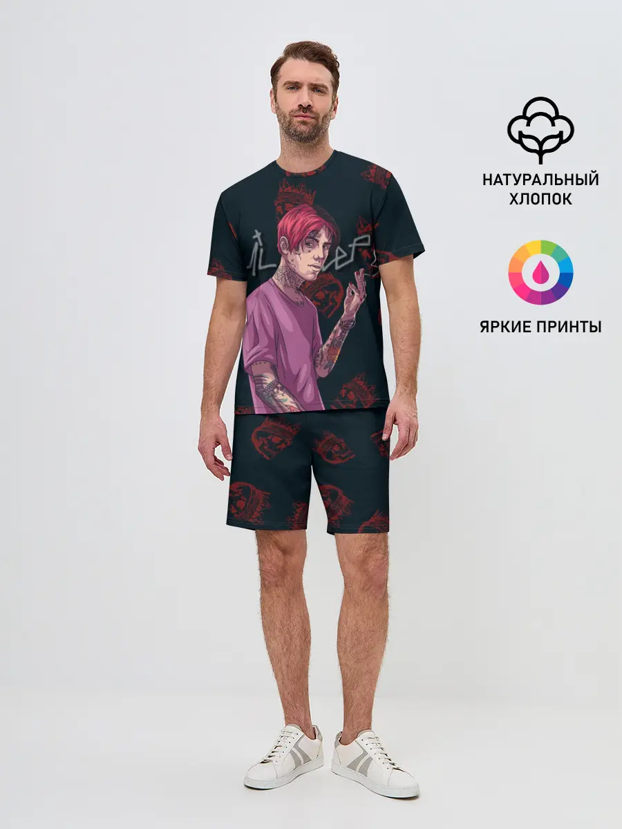 Мужской костюм с шортами / Лил Пип