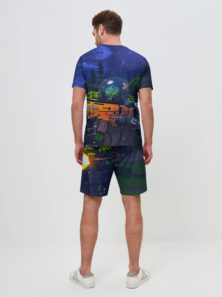 Мужской костюм с шортами / Fortnite