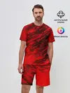 Мужской костюм с шортами / RED FIRE STORM