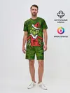 Мужской костюм с шортами / Гринч