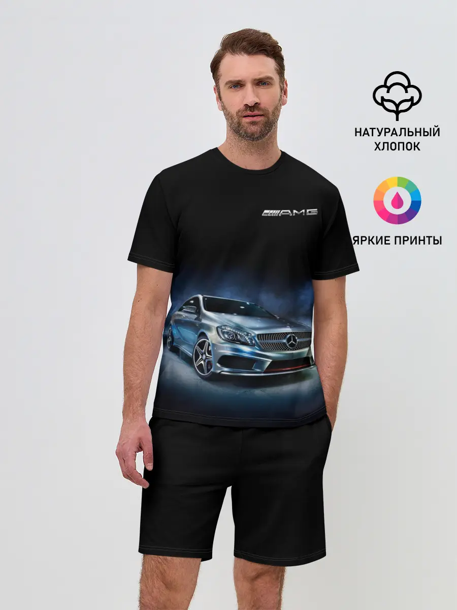 Мужской костюм с шортами / Mercedes AMG