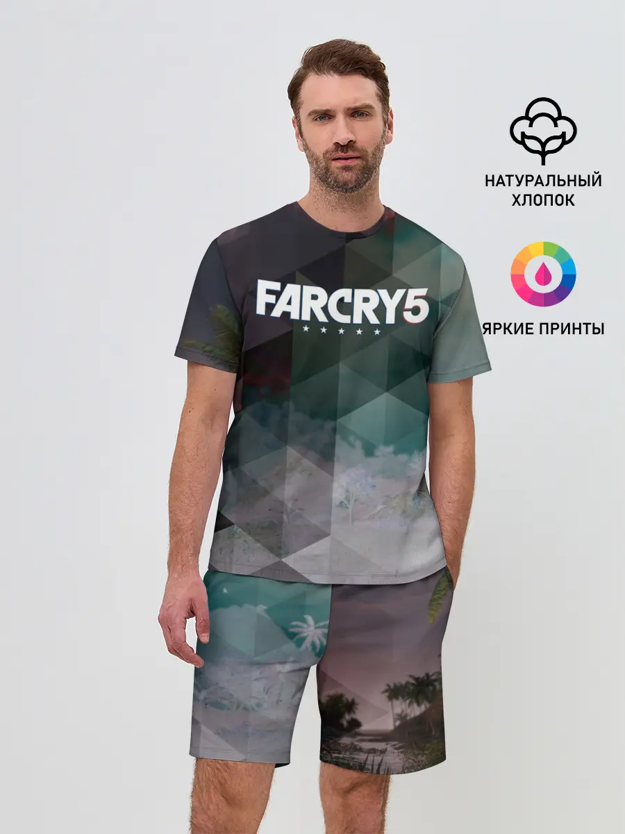 Мужской костюм с шортами / FarCry polygon