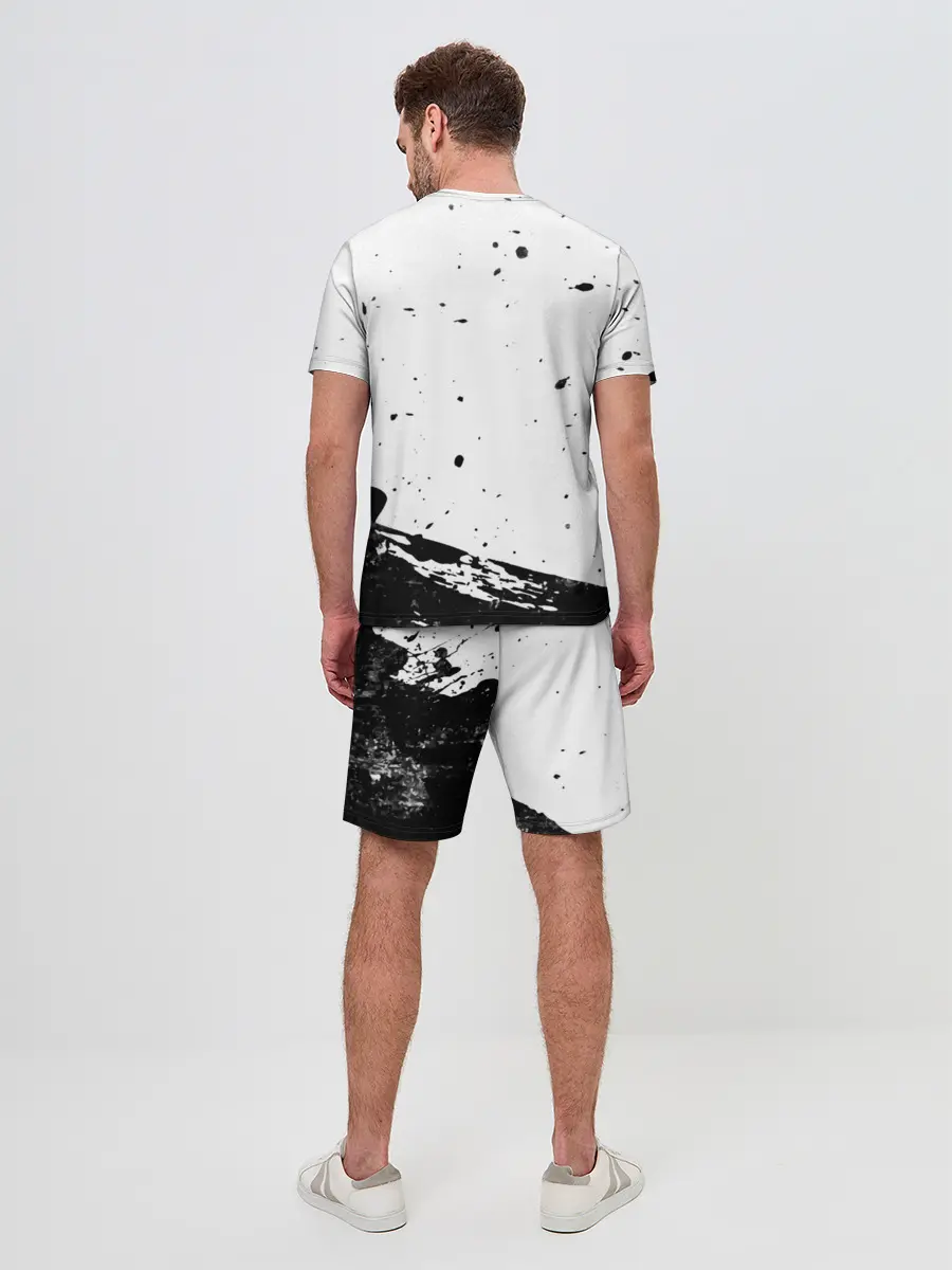 Мужской костюм с шортами / В Мокрых Кроссах